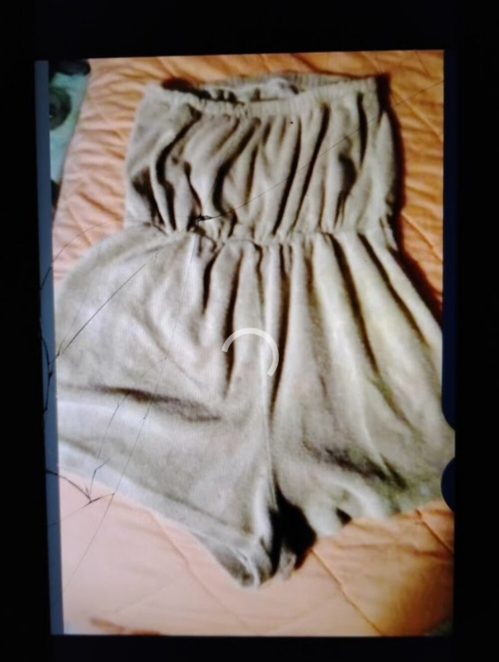 Women's Taupe Strapless Shower Robe